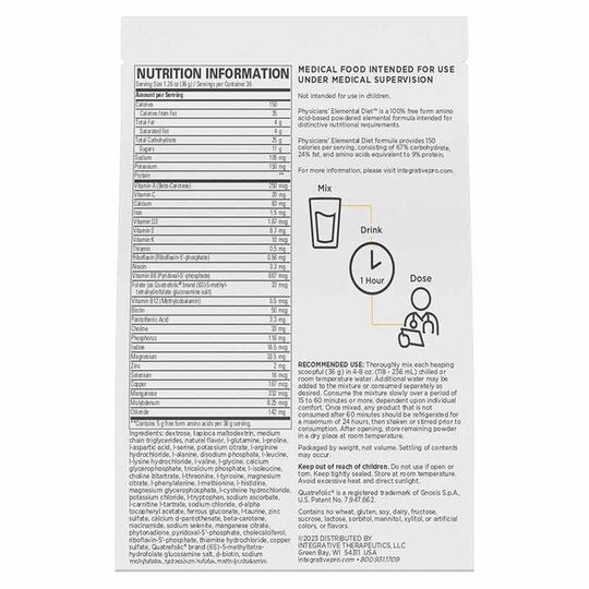 Physicians Elemental Diet, INT